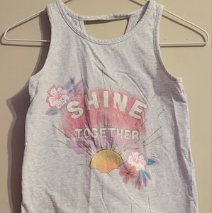 Carter's girls size 10 tank/short set